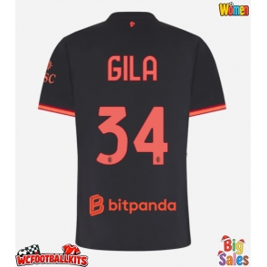 AC Milan Mario Gila #34 Replica Third Stadium Shirt for Women 2026-27 Short Sleeve